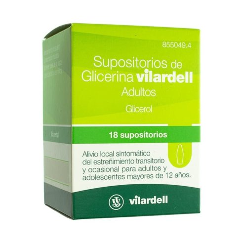 SUPOSITORIOS DE GLICERINA VILARDELL ADULTOS 3 G...