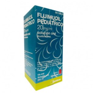 FLUIMUCIL PEDIATRICO 20 MG/ML SOLUCION ORAL 1 FRASCO 200 ML