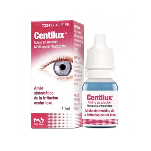 CENTILUX 0,25 MG/ML COLIRIO EN SOLUCION 1 FRASCO 10 ML
