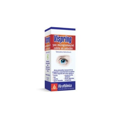VISPRING 500 MICROGRAMOS/ML COLIRIO EN SOLUCION...