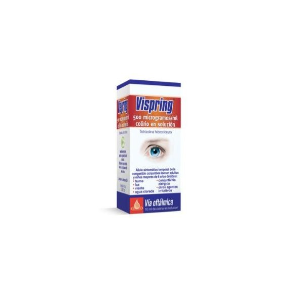 VISPRING 500 MICROGRAMOS/ML COLIRIO EN SOLUCION 1 FRASCO 15 ML