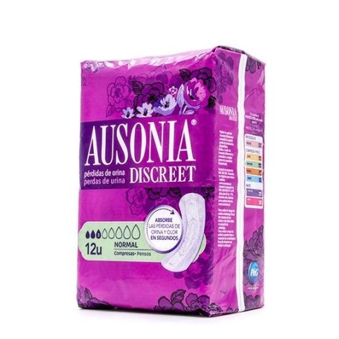 AUSONIA DISCREET NORMAL 12 UN