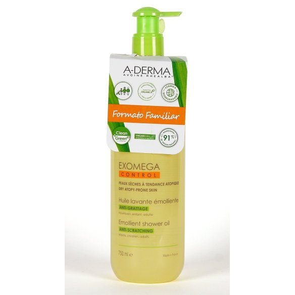DUCRAY EXOMEGA ACEITE BAÑO FAMILIAR 750 ML