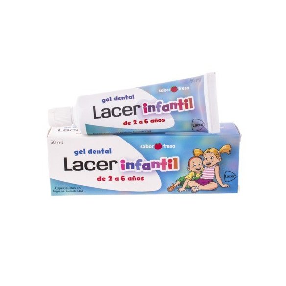 LACER INFANTIL GEL DENTAL 75 ML FRESA ABEJA MAYA