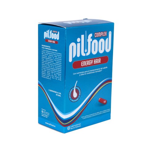 PILFOOD COMPLEX ENERGY HAIR 180 COMPRIMIDOS