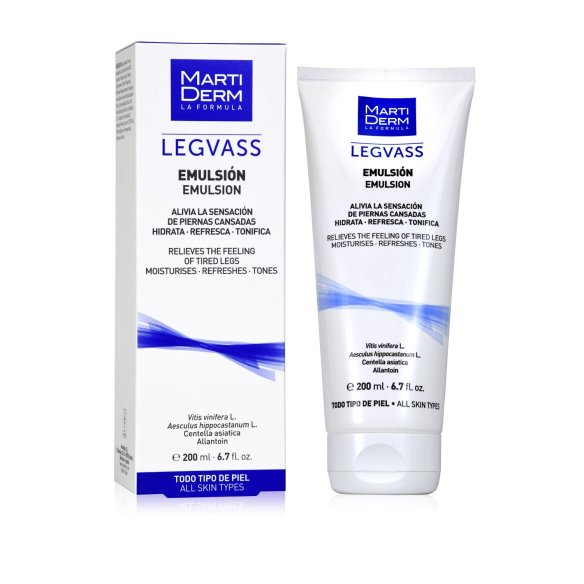 MARTIDERM BODYCARE VASCULAR Legvass Emulsión 200 ml