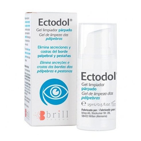 ECTODOL GEL LIMPIADOR PARPADOS 15 ML
