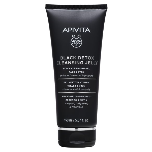 APIVITA BLACK DETOX CLEASING JELLY 150 ml