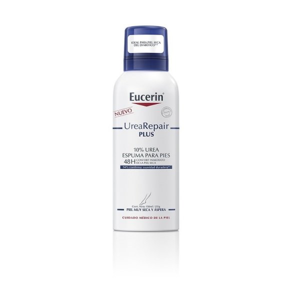 PH-5 EUCERIN UREAREPAIR PLUS 10 UREA ESPUMA PARA PIES 1 ENVASE 150 ML