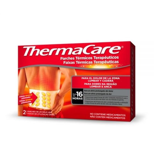 THERMACARE PARCHE TERMICO ZONA LUMBAR CADERA 2...