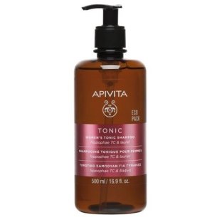 APIVITA HAIR CHAMPU GRANATE CAIDA MUJER TONIF ECOPACK 500 ML