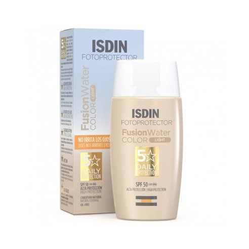 ISDIN F-50 FUSION WATER LIGHT COLOR 50 ML