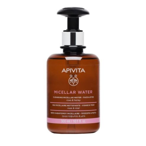 APIVITA CLEANSING MICELAR 300 ML (NEW) ROSA Y MIEL