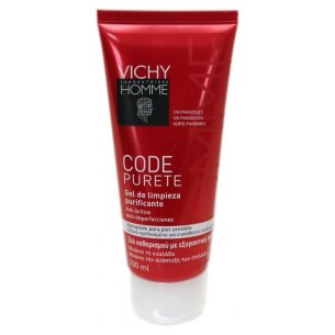 VICHY HOMME CODE GEL LIMPIADOR PURIFICADOR PURE