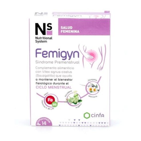 NS FEMIGYN SINDROME PREMENSTRUAL 14 COMPRIMIDOS