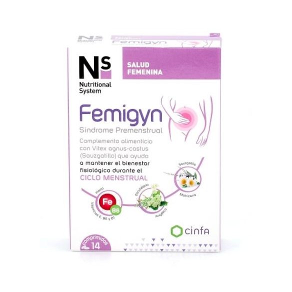 NS FEMIGYN SINDROME PREMENSTRUAL 14 COMPRIMIDOS