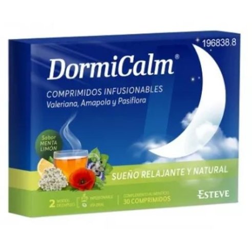 DORMICALM 30 COMPRIMIDOS INFUSIONABLES