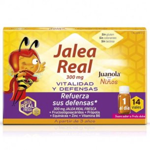 JUANOLA JALEA REAL NIÑOS VITALIDAD Y DEFENSAS 14 VIALES