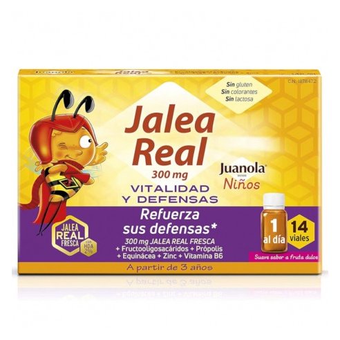 JUANOLA JALEA REAL NIÑOS VITALIDAD Y DEFENSAS...