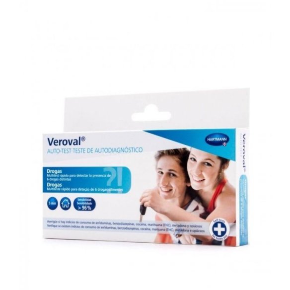 VEROVAL AUTOTEST DROGAS 1 U