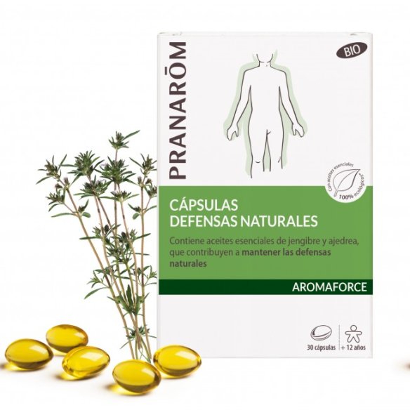 PRANAROM AROMAFORCE DEFENSAS NATURALES BIO 30 CAPSULAS