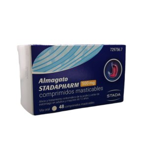 ALMAGATO STADAPHARM 500 MG 48 COMPRIMIDOS MASTICABLES