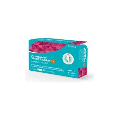 PARACETAMOL STADAPHARM EFG 1 G 10 COMPRIMIDOS
