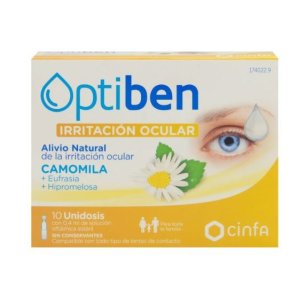 OPTIBEN OJOS IRRITADOS 10 MONODOSIS