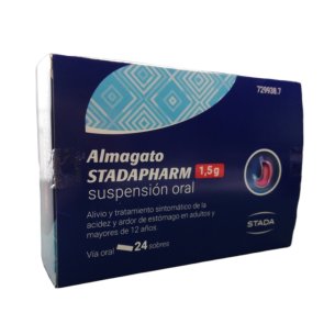 ALMAGATO STADAPHARM 1,5 G 24 SOBRES SUSPENSION ORAL