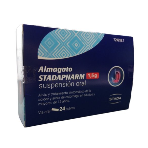 ALMAGATO STADAPHARM 1,5 G 24 SOBRES SUSPENSION ORAL