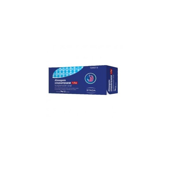 ALMAGATO STADAPHARM 1,5 G 12 SOBRES SUSPENSION ORAL
