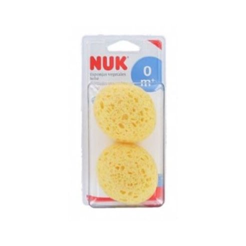 NUK ESPONJA VEGETAL BEBE 100  2 U