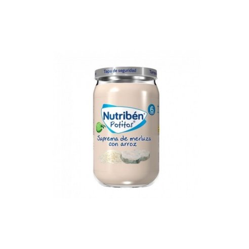 NUTRIBEN GRANDE SUPREMA DE MERLUZA CON ARROZ 235 G