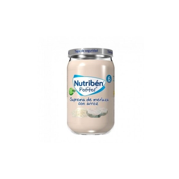 NUTRIBEN GRANDE SUPREMA DE MERLUZA CON ARROZ 235 G