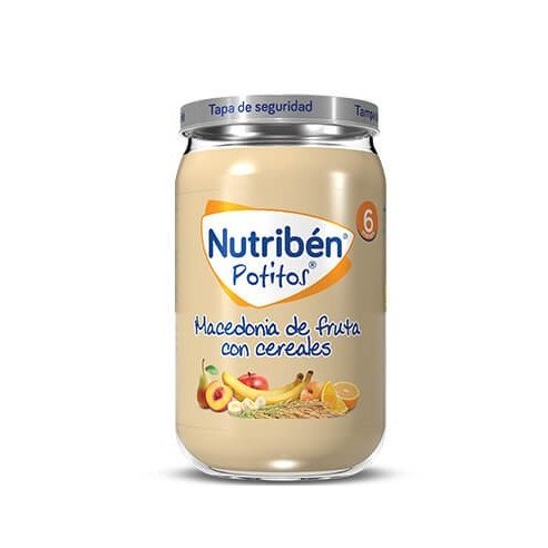 NUTRIBEN GRANDE MACEDONIA DE FRUTA CON CEREALES...