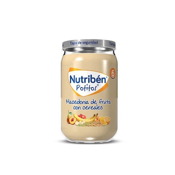NUTRIBEN GRANDE MACEDONIA DE FRUTA CON CEREALES POTITO