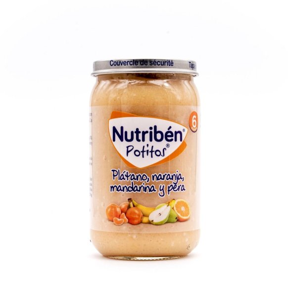 NUTRIBEN GRANDE PLATANO NARANJA MANDARINA Y PERA