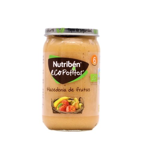 NUTRIBEN ECOPOTITOS MACEDONIA DE FRUTAS 235 G