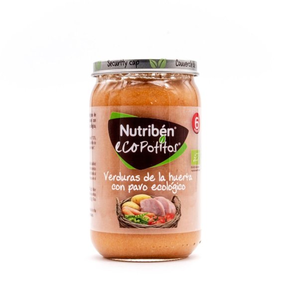 NUTRIBEN ECO PAVO CON VERDURAS DE LA HUERTA 235 G