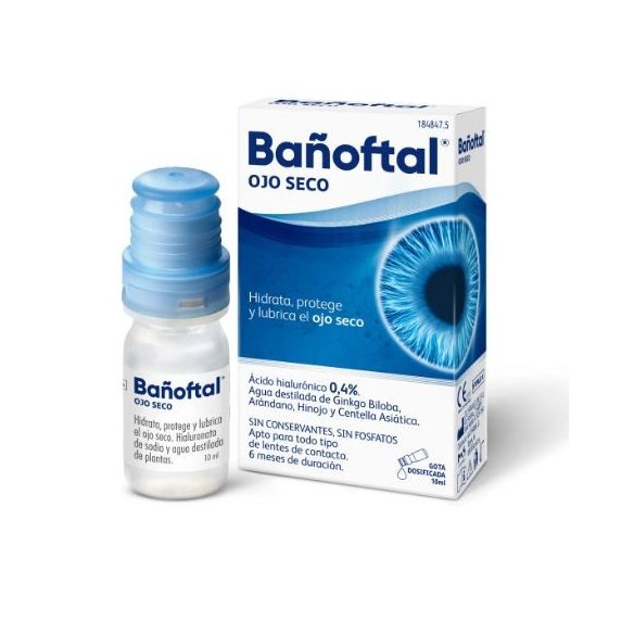 BAÑOFTAL MULTIDOSIS OJO SECO 0 4 10ML