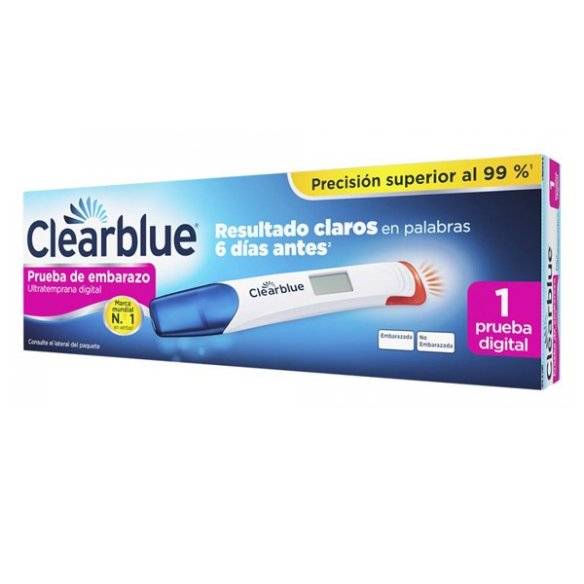Clearblue prueba de embarazo ultratemprana digital 1 prueba digital