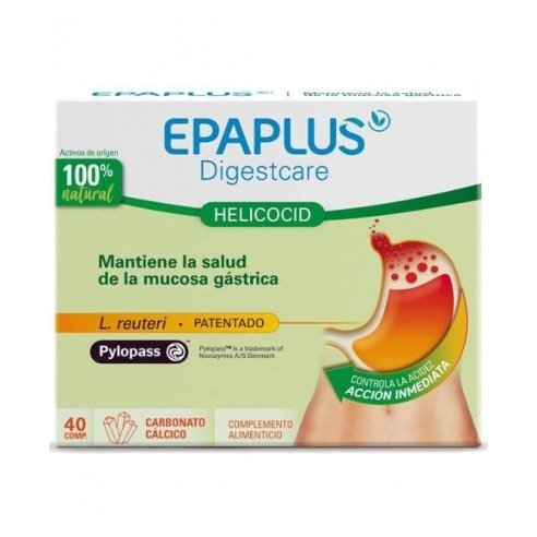 EPAPLUS DIGESTCARE HELICOACID 40 COMPRIMIDOS