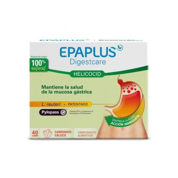 EPAPLUS DIGESTCARE HELICOACID 40 COMPRIMIDOS