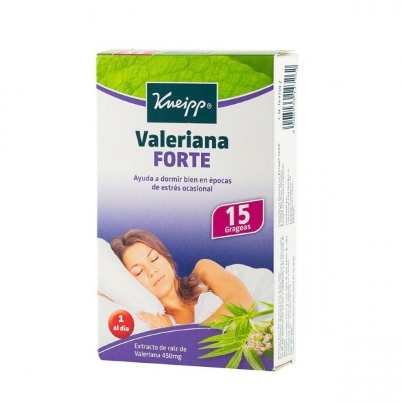 Valeriana kneipp Forte 15 grageas
