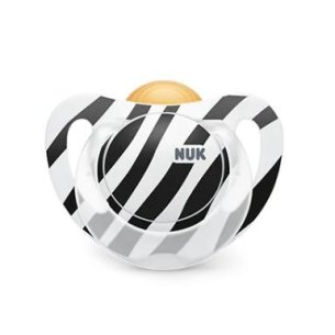 NUK CHUP LATEX 18-36 M 2 UDS SAFARI CON CAJA PORTACHUPETES