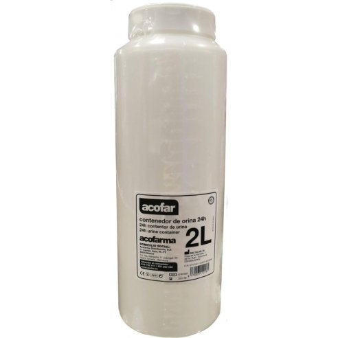 ENVASE RECOG ORINA 24H C/A ACOF 2L