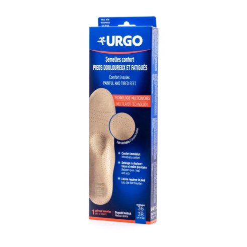 PLANTILLAS URGO CONFORT T-36/38