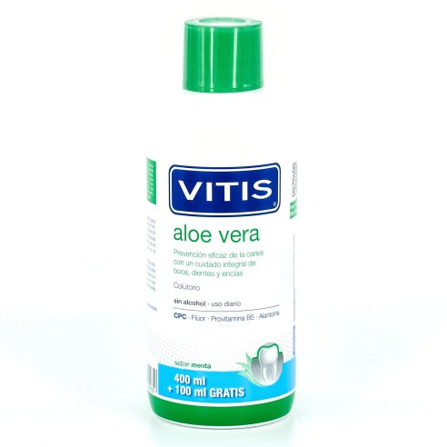 VITIS® aloe vera colutorio sabor menta 500 ml