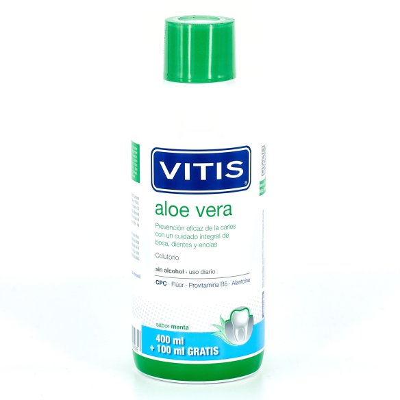 VITIS® aloe vera colutorio sabor menta 500 ml