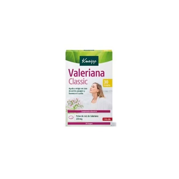 VALERIANA 30 GRAGEAS KNEIPP